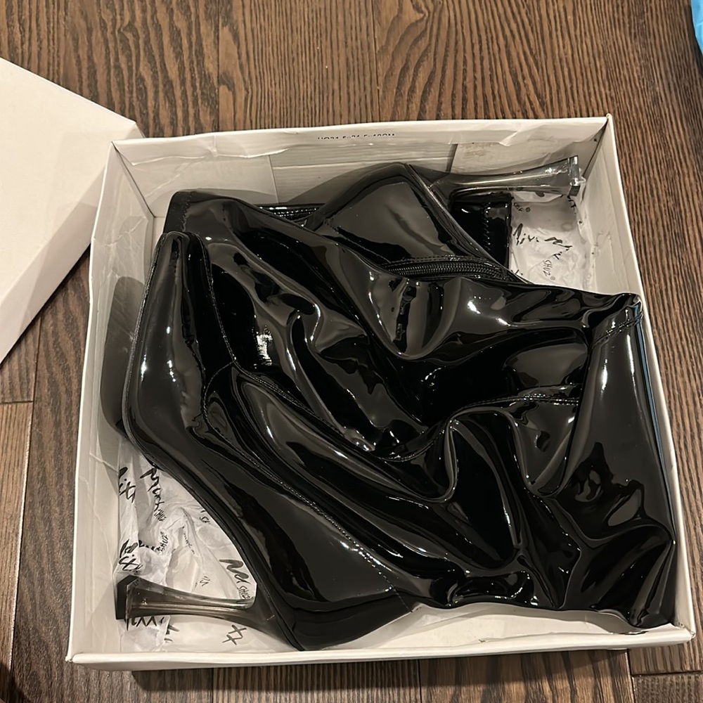 Black Patent boots